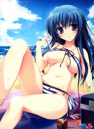 【二次・水着】そろそろ見納め？ 水着姿の美少女画像 その1