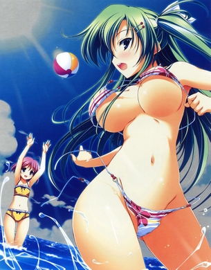 【二次・水着】可愛い女の子のとっておきの水着画像 part8