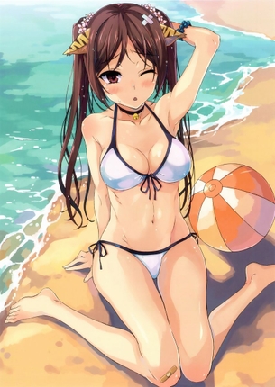 【二次・水着】こう毎日暑いと水着美少女が必要になるよね？ その1