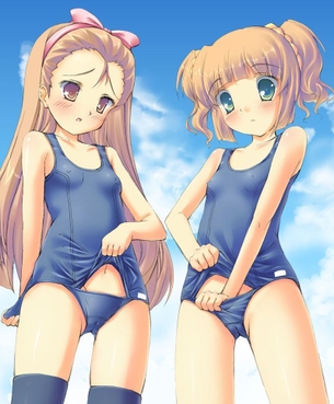 貧乳でもいっぱい感じちゃう二次元女の子