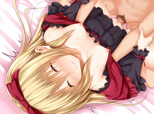 【正常位】カワイイ女の子に挿入してパコパコしているエロ画像 その23【2次元】