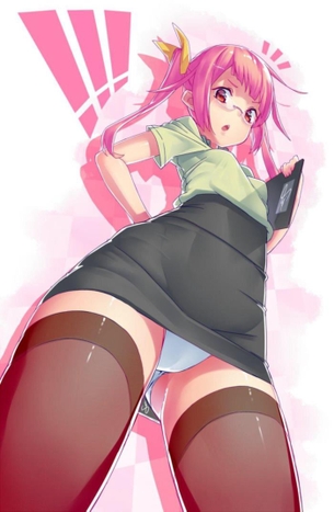 【二次】マンスジが描かれてるパンチラ画像 その2