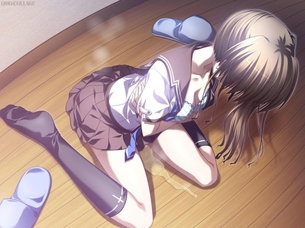 【おしっこ】おもらしや放尿をしている女の子たち その2【2次元】