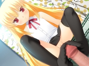 【足コキ】美少女の足だけでイかされる！ちんちんを足コキされるエロ画像 その18【2次元】