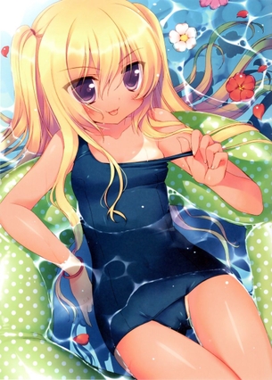 【水着】夏じゃなくってもスク水美少女ってエロ萌えですよねー！ その4【2次元】