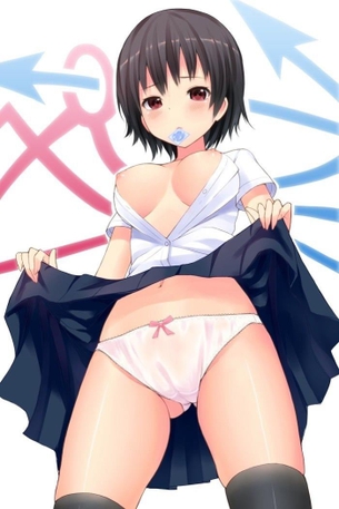 【二次】マンスジが描かれてるパンチラ画像 その3