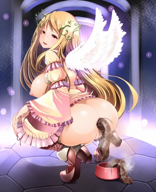 【二次】大量のウンコを漏らす美少女達のスカトロ画像【閲覧注意】その1