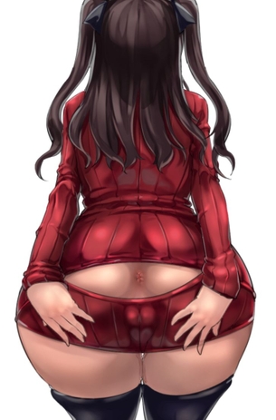 【アナル】おしりの恥ずかしいアナルが丸見えな美少女のエロ画像 その5【2次元】