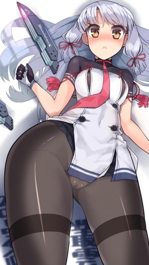 二次元銀髪微エロ画像 その5