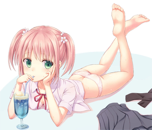 【足フェチ集合】スベスベのはだしの女の子たちの画像を貼っちゃうよ！ 【2次元】