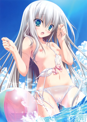 【銀髪】銀色、白色の髪のカワイイ女の子の画像を下さい！ その13【2次元】