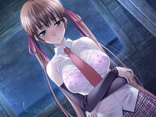 【濡れ・スケスケ】全身ずぶ濡れで女体がスケスケになっちゃった微エロ画像【2次元】