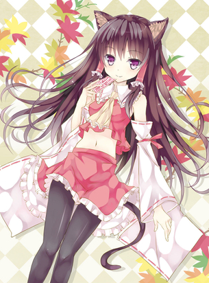 【おへそ】美少女達のおへそ、お腹をついつい見ちゃうへそ出し画像 その7【2次元】