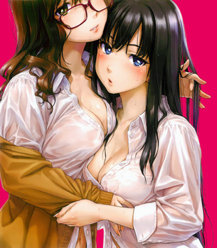 濃厚なクソレズ女子だけで画面埋まってる目の保養画像くれ。ヤッててもヤッてなくても乳しゃぶり合っててもいいぞwww part16 【百合】