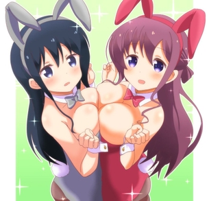 京塚志温&万年大会のエロ画像 25枚【スロウスタート】