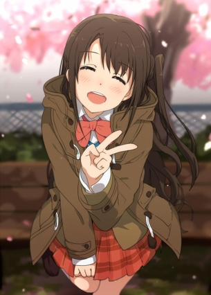 【2次】やっぱり笑顔が一番可愛い島村卯月ちゃんの二次画像【アイマス・非エロ】