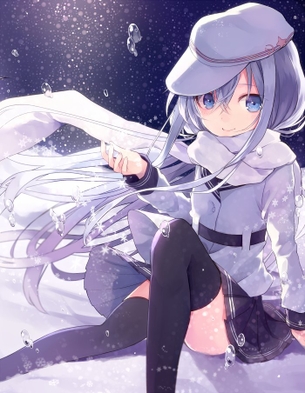 【2次】美しい銀髪の女の子の二次エロ画像 その2【銀髪】
