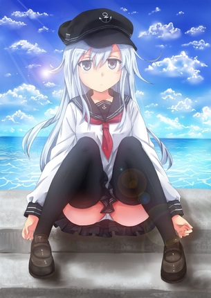 【2次】ご利益がありそうな美少女のパンチラ二次エロ画像【パンチラ】