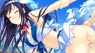 【2次】屋外セックスで開放的になっちゃってる女の子の二次エロ画像 その9【青姦】