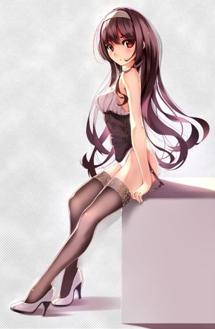 【2次】ご褒美に踏んでほしい美脚っ娘の二次エロ画像【美脚】