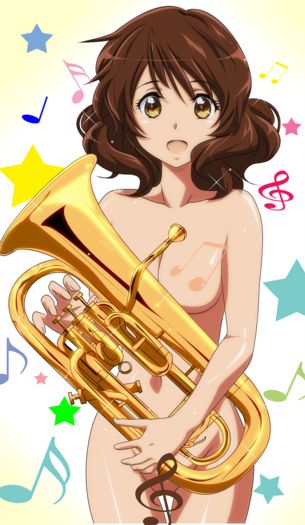 【響け！ユーフォニアム】の剥ぎコラと太ももが眩しいエロ画像と萌画像 第1弾
