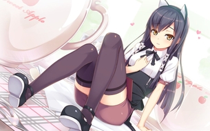 【2次】可愛いウェイトレス姿の美少女二次エロ画像【ウェイトレス】