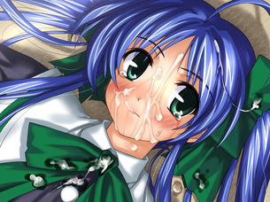 【顔射】男の欲望を美少女のお顔で受け止める顔射エロ画像 その6【2次元】