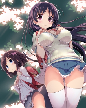 【咲-Saki-】履いてないヒロインたちのエロ画像 トータル31弾目