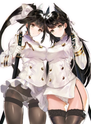 【2次】 スリット の入った服を着ている太ももがエロい女の子の二次エロ画像 その4【スリット】