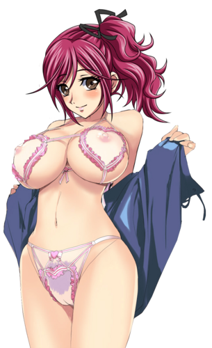 【アニメキャラ素材】アニメキャラのPNG背景透過エロ画像 その135