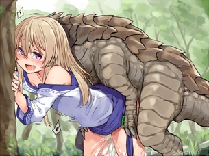 【二次エロ】異種姦レイプされちゃってる女の子のエロ画像まとめ