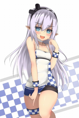 RQ『レースクイーン』のコスチュームを着たHな娘の二次エロ画像…!!!!その3