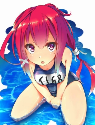 【水着】スク水を着た女の子のHな二次エロ画像…!!!!その2
