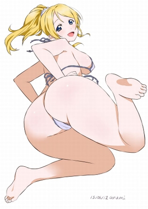 【二次・画像】お尻に食い込むTバックビキニを穿いたエロい娘…!!!!その3