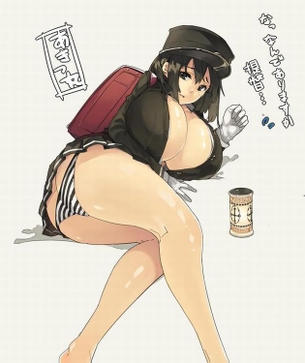 【でかいお尻.エロ画像】二次元の巨尻やデカケツの女の子を後背位（バック）で犯したい♥【二次.画像】その2