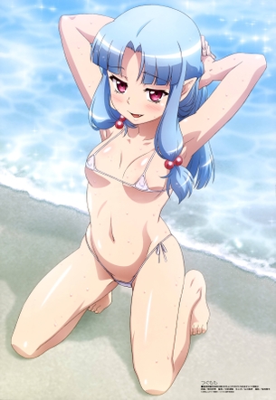 【2次】青色や水色の髪をした女の子の二次エロ画像 その5【青髪】