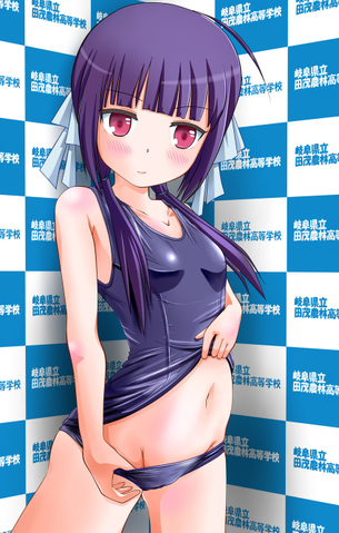 【2次】スクール水着を着た可愛い女の子の二次エロ画像 その12【スク水】
