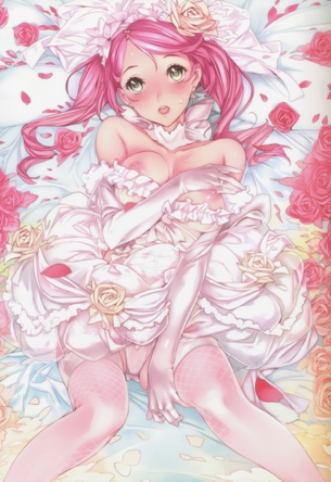 【2次】ウェディングドレス姿の女の子の二次エロ画像 その12【ウェディングドレス】