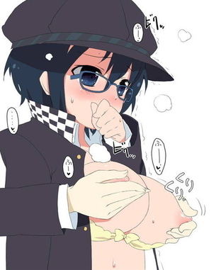 メガネっ娘の二次エロ画像で！
