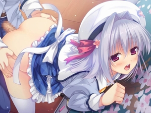 【2次】激しく後ろからズポズポされちゃってる女の子の2次エロ画像【バック】