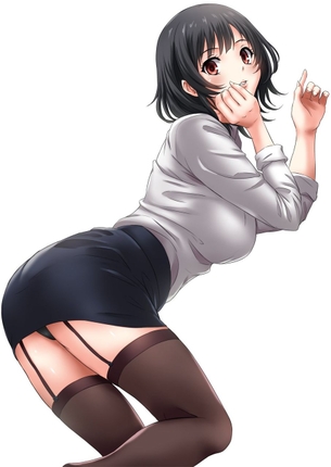 【2次】ガーターベルトを着けてる女の子の二次エロ画像 その22【ガーターベルト】