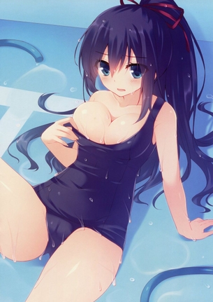 【2次】スク水姿が眩しくて可愛い女の子の二次エロ画像 その2【スク水】