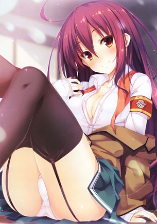 【2次】ガーターベルトを着けてる女の子の二次エロ画像 その25【ガーターベルト】