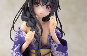『俺ガイル』雪ノ下雪乃のエロい浴衣姿がはだけておっぱいとか見えてるエロフィギュア！
