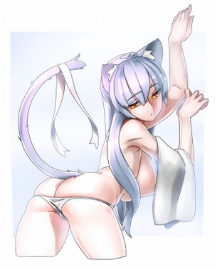 【二次・エロ】お尻の割れ目ちゃんエッチすぎ…!!フェチ向け二次エロ画像…!!その2