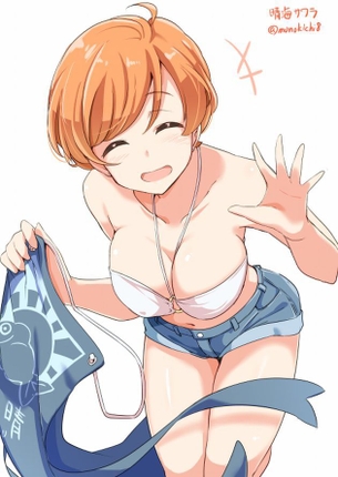 【二次・デニム】ピチピチのデニムパンツを穿いたスレンダーな娘の二次エロ画像…！その2