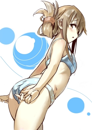 【2次】 スポーツブラ を着けた可愛い女の子の二次エロ画像 その2【スポーツブラ】