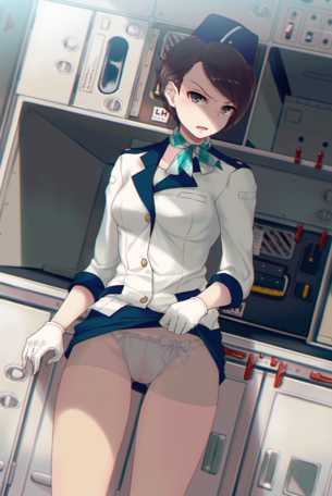 【2次】 ストッキング やタイツを穿いた美少女二次エロ画像 その5【ストッキング】