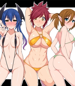 【二次エロ】極めてエロイ女子高生 八坂火継のエロ画像まとめ (ファンタシースターオンライン2-PSO2-)
