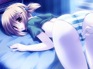 【ぱんつ】しましま？白？いや黒かなww美少女達のぱんつ画像 【2次元】